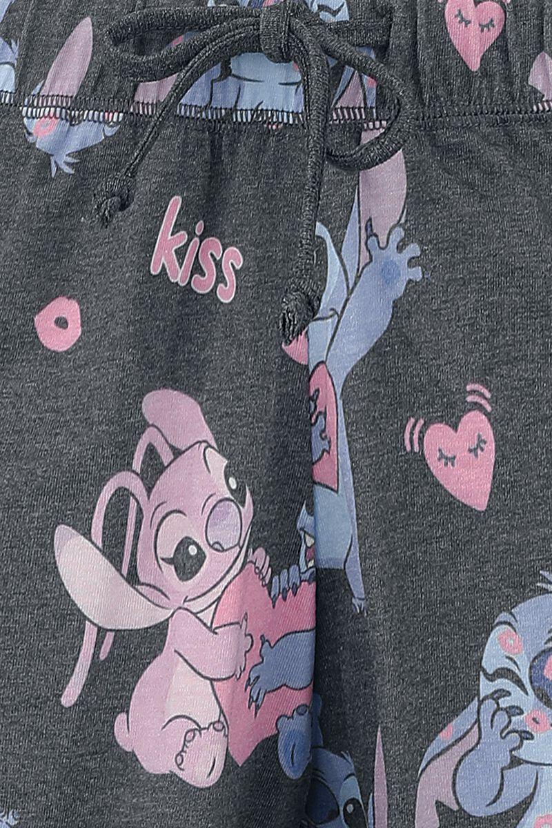 Pyjama Stitch Disney En Coton Couleur Rose Taille 3 Ans-98 Cm