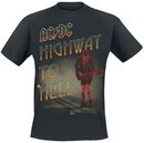 Highway To Hell - Red Angus, AC/DC, T-Shirt Manches courtes